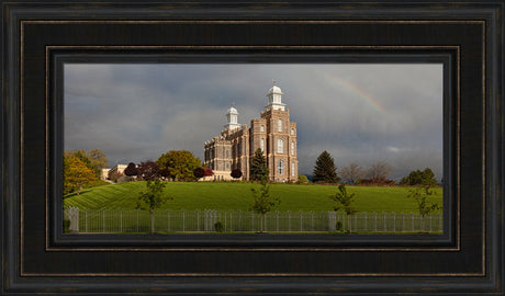 Logan Temple - Spring Panoramic