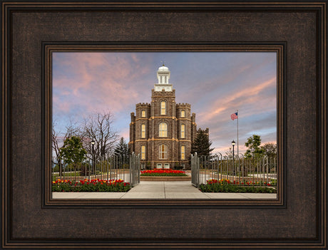 Logan Temple - Gate Tulips