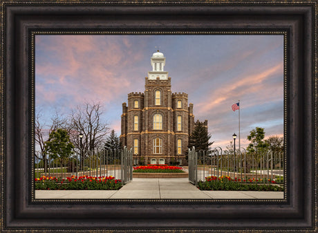 Logan Temple - Gate Tulips