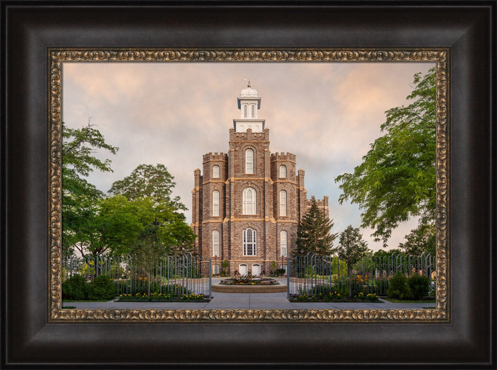 Logan Temple - Sunrise