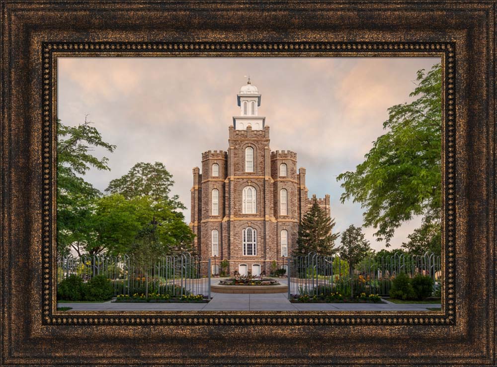 Logan Temple - Sunrise