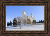 Manti Temple - Snowy Hill