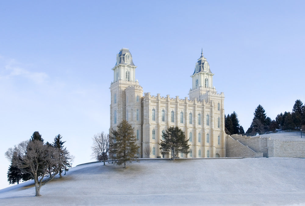 Manti Temple - Winter