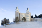Manti Temple - Winter