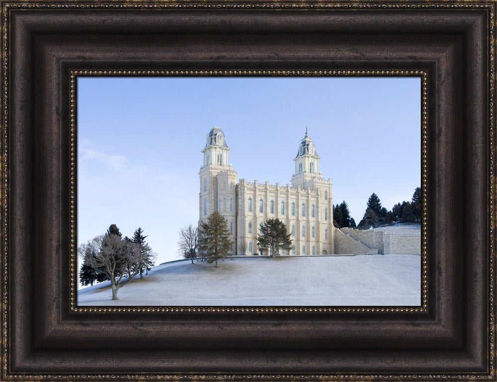 Manti Temple - Winter