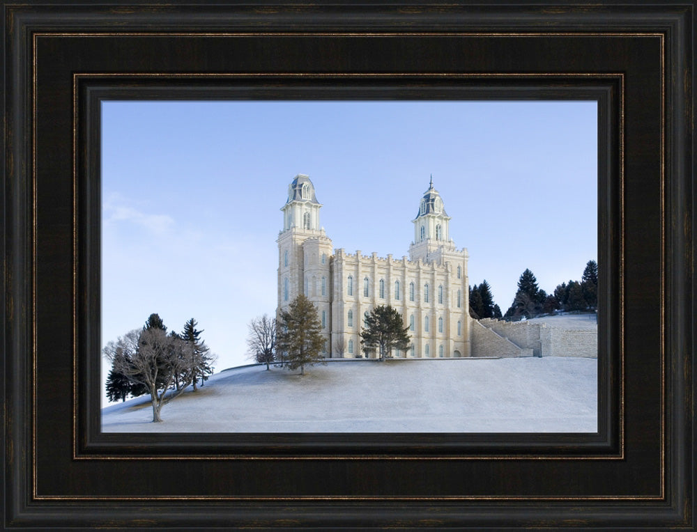 Manti Temple - Winter