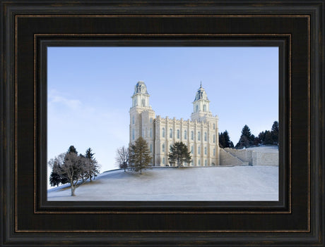 Manti Temple - Winter