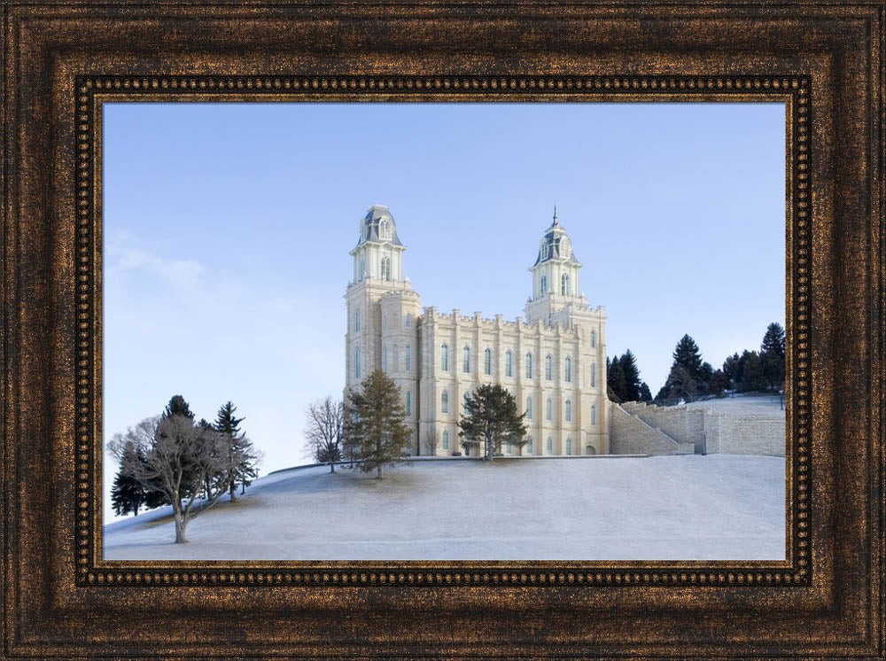 Manti Temple - Winter