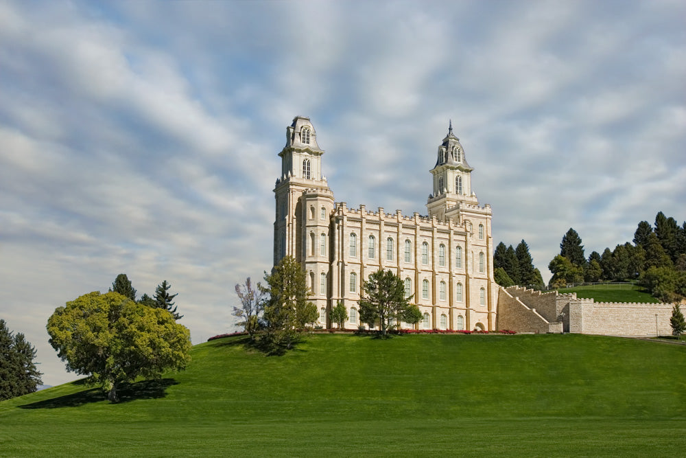 Manti Temple - Summer Lawn