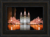 Salt Lake Temple - Christmas Reflections