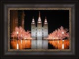 Salt Lake Temple - Christmas Reflections