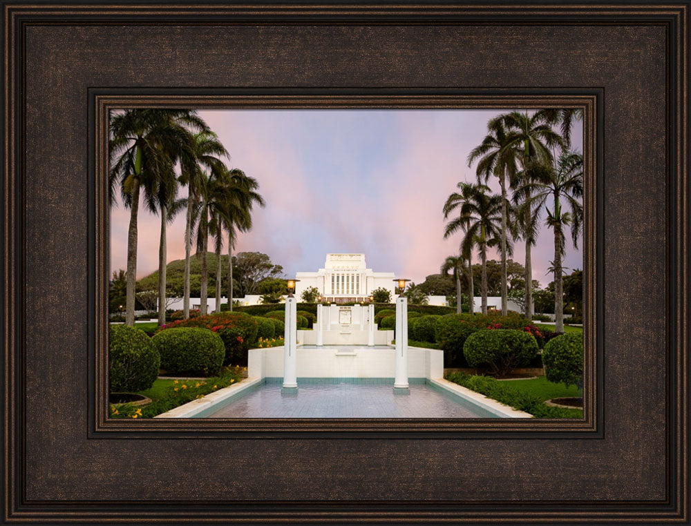 Laie Temple - Fountains