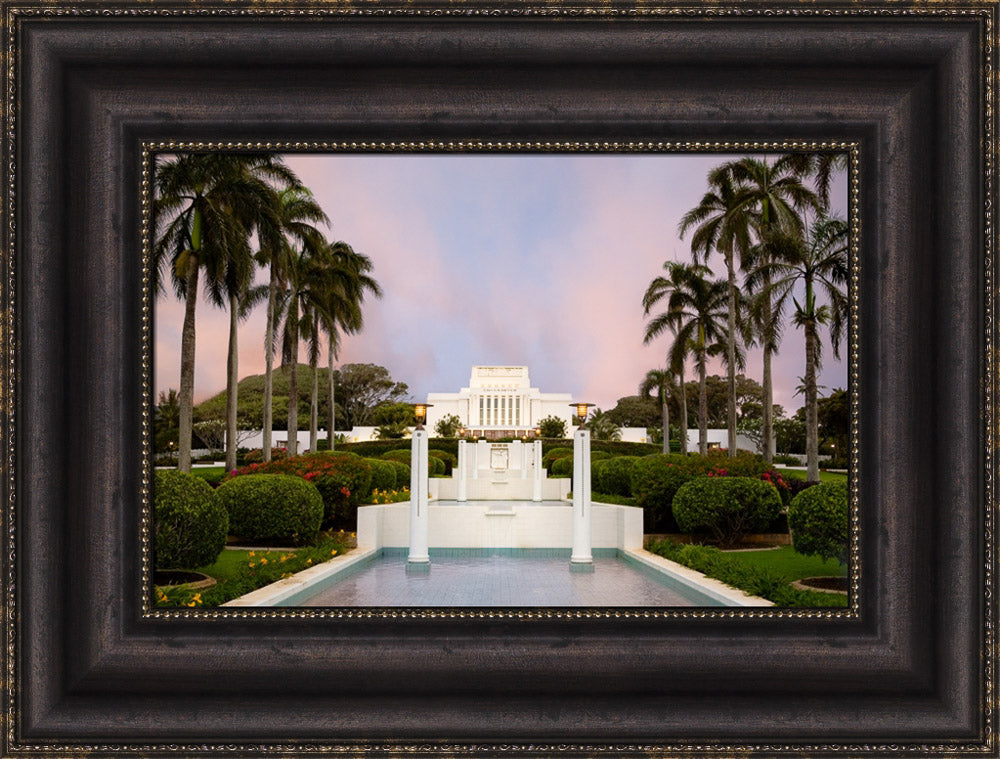 Laie Temple - Fountains