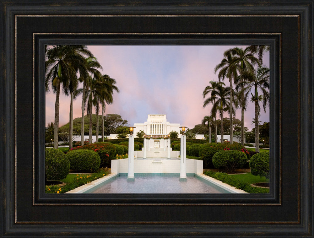 Laie Temple - Fountains