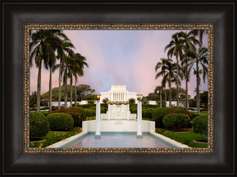 Laie Temple - Fountains