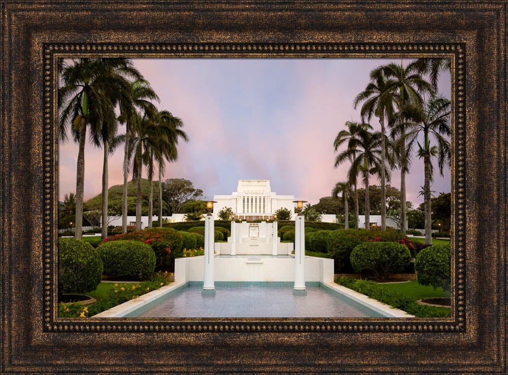 Laie Temple - Fountains