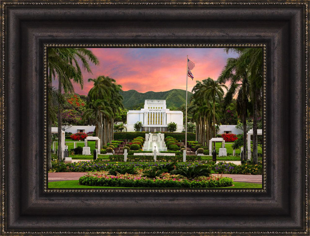 Laie Temple - Blossoming Spring