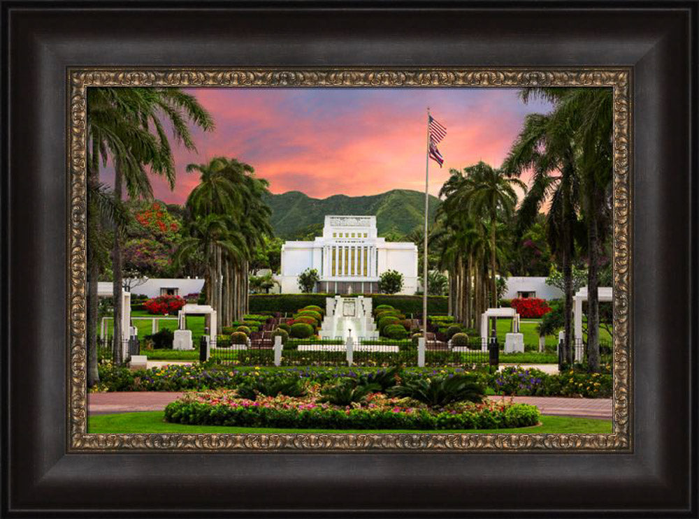 Laie Temple - Blossoming Spring