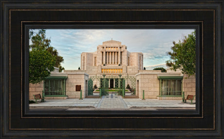 Cardston Temple - Gate Panoramic