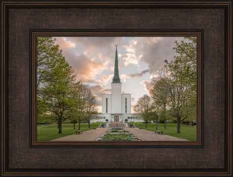 London Temple - Garden View