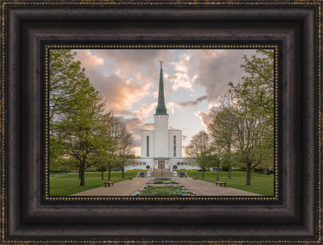 London Temple - Garden View