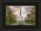 London Temple - Garden View