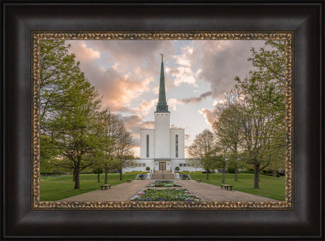 London Temple - Garden View