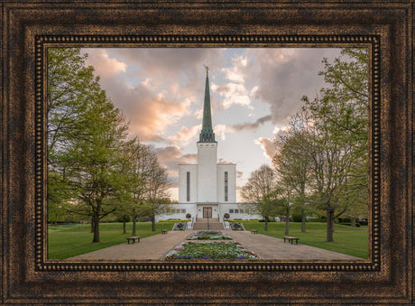 London Temple - Garden View
