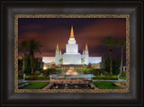 Oakland Temple - Red Sky