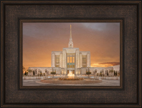 Ogden Temple - Sunset
