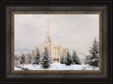 Ogden Temple - Winter Clouds
