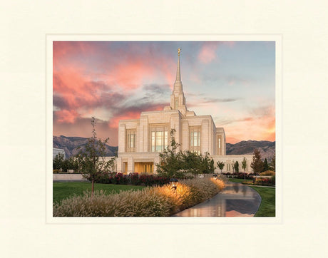 Ogden Temple - Garden Path