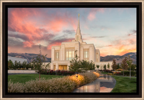 Ogden Temple - Garden Path