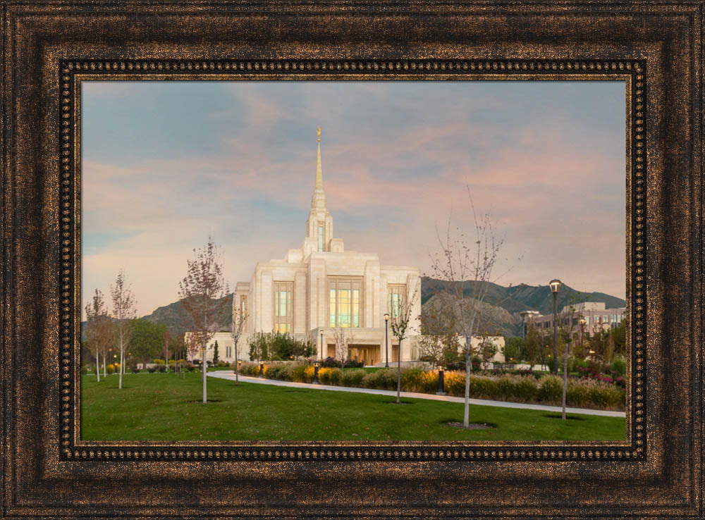 Ogden Temple - Evening Path