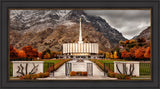 Provo Temple - Fall Gates panoramic
