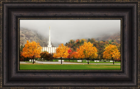 Provo Temple - Autumn Trees