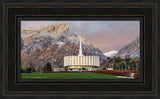 Provo Temple - Spring Snow