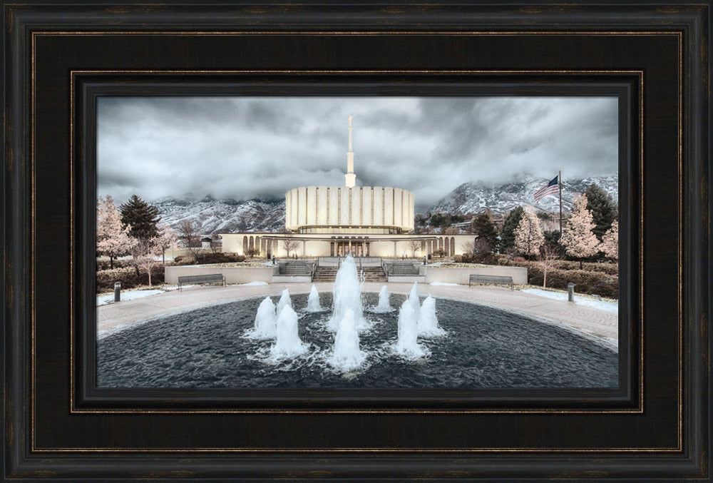 Provo Temple - Chrome Series