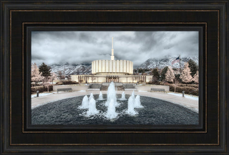 Provo Temple - Chrome Series