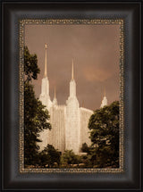 Washington DC Temple - Sepia