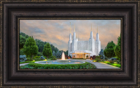 Washington DC Temple - Fountains