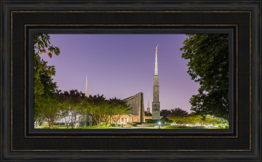 Dallas Temple - Purple Morning