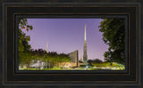 Dallas Temple - Purple Morning
