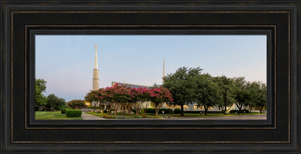 Dallas Temple - Panoramic Trees