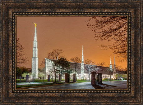 Chicago Temple - Evening Glow
