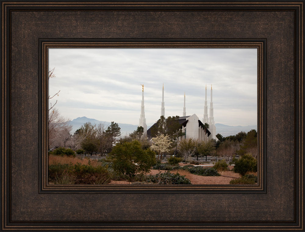Las Vegas Temple - Desertscape