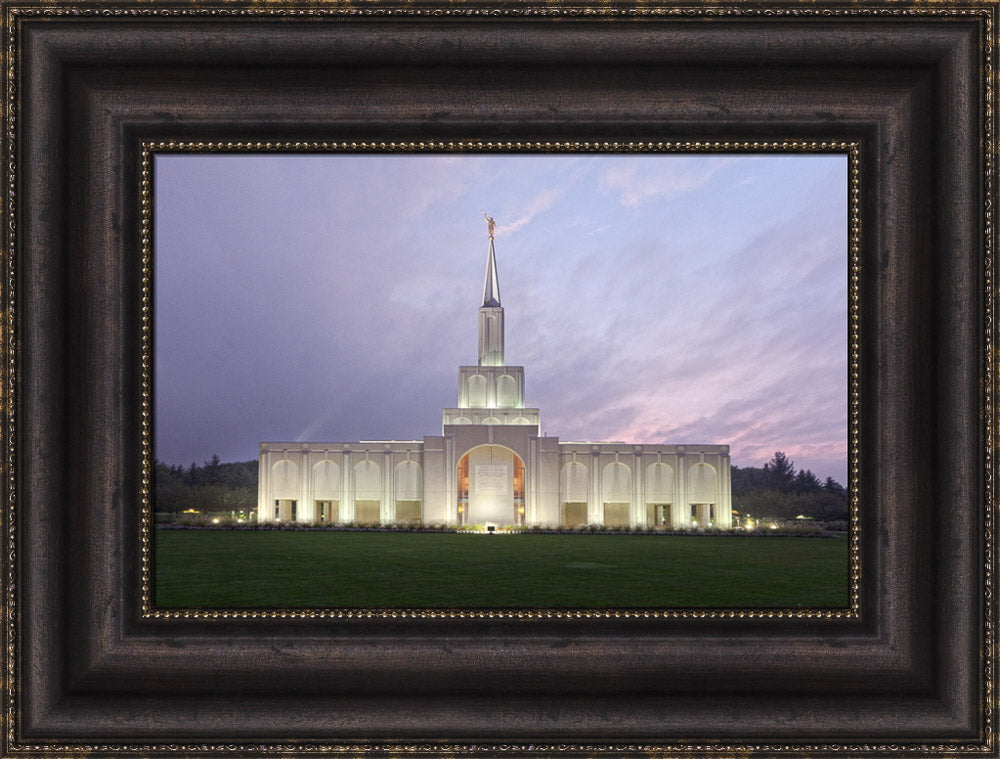 Toronto Temple - Lavender Sky