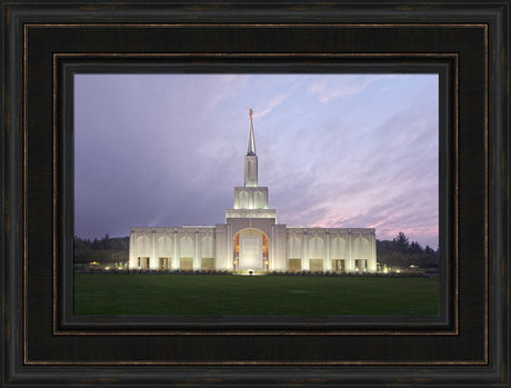 Toronto Temple - Lavender Sky