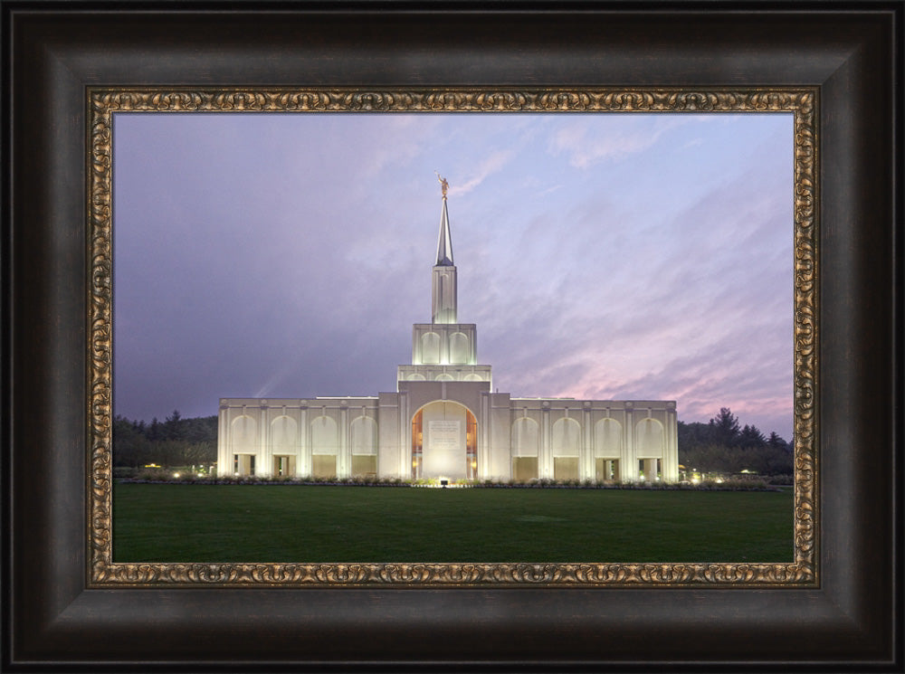 Toronto Temple - Lavender Sky