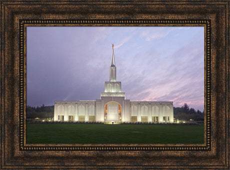 Toronto Temple - Lavender Sky